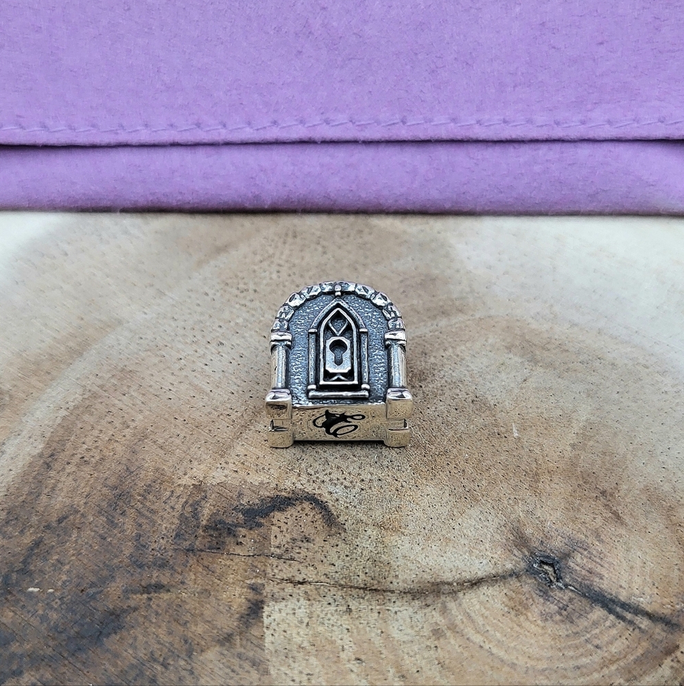 Elfbeads By The Window Sterling Silver Bead